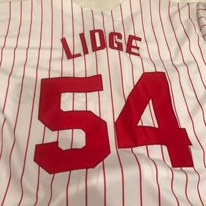 Phillies’ Brad Lidge Jersey XL.